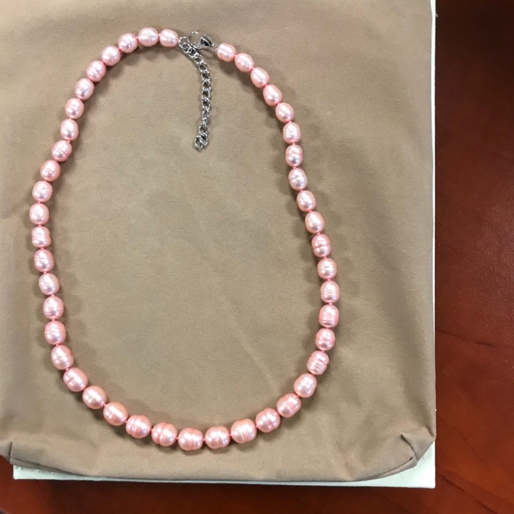 Honora Pink Freshwater Necklace & Bracelet Set